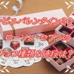 【コンビニバレンタイン2019！ローソン・セブンのチョコ種類&値段は？】