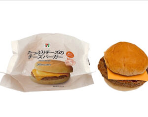 セブンのハンバーガーがうまい!チーズ入ってる?カロリーと値段も!(9)